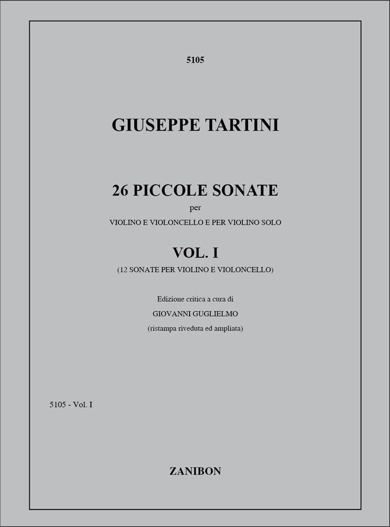 26 Piccole Sonate Per Violino E Violoncello E Per